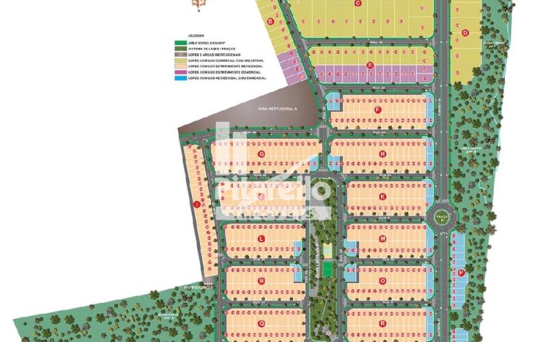 Terreno No Parque das Águas