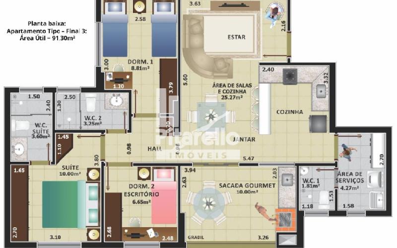 Apartamento Ed Montebello  - Lançamento Torre 2