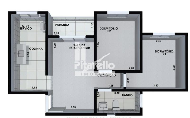 Apartamento Cidades d Italia I com vista